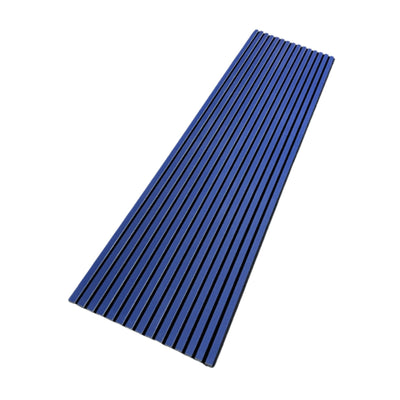 Slat Wall Panel Acoustic - Navy - Floors To Walls