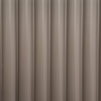 Sulcado Fluted Slat Panel 120mm - Affogato Brown - Floors To Walls