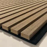 Value Range Acoustic Slat Wall Panel - Natural Oak - Floors To Walls