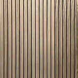 Slat Wall Panel Acoustic Wide Lat - Walnut - Floors To Wall