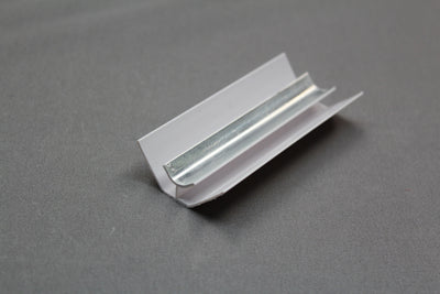 PVC Internal Corner Wall Trim 5mm Silver - Floors To Walls