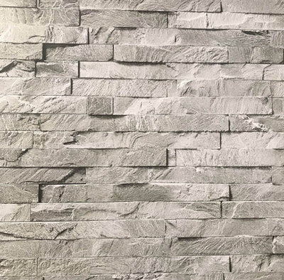 Natural Stone Light Grey - 4 Pack - Floors To Walls