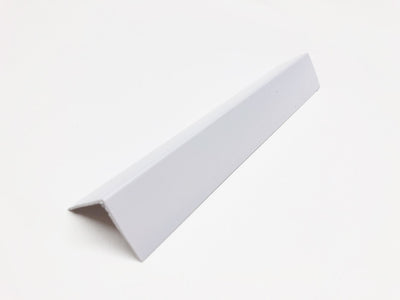 PVC External Rigid Angle Wall Trim - White - Floors To Walls