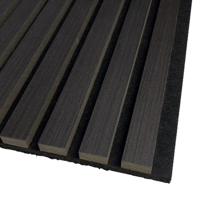 Slat Wall Panel - Black - Floors To Walls